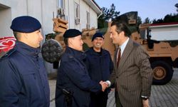 Kaymakam Öztürk, Alanya İlçe Jandarma Komutanlığı'nda görevli personelle iftarda buluştu