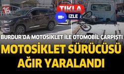Burdur’da Motosiklet ile Otomobil Çarpıştı: 2 Kişi Yaralandı