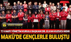 T3 Vakfı Yönetim Kurulu Başkanı Dr. Elvan Kuzucu Hıdır MAKÜ’de gençlerle buluştu