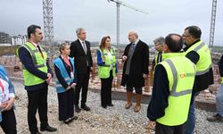 Vali Köşger, Denizli Acil Durum Hastanesi inşaatının son durumu hakkında bilgi aldı