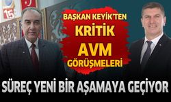 Burdur AVM projesinde BUTSO Başkanı Yusuf Keyik'ten kritik görüşmeler