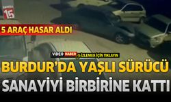 Burdur'da Yaşlı Sürücü Sanayiyi Birbirine Kattı