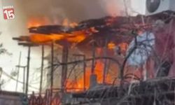 Antalya'da Alevler Yükseldi: Yaşlı Çiftin Evi Küle Döndü