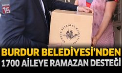 Burdur Belediyesi’nden 1700 Aileye Ramazan Desteği