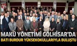 MAKÜ Yönetimi Gölhisar’da Batı Burdur Yüksekokullarıyla Buluştu