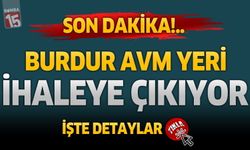 Burdur AVM Arazisi İhaleye Çıkıyor
