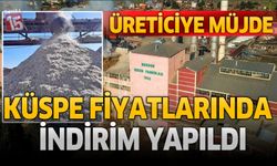 Üreticiye Müjde Küspe Fiyatlarında İndirim Yapıldı