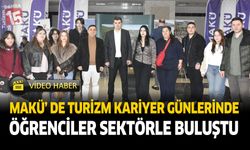 MAKÜ’de Turizm Kariyer Günlerinde öğrenciler sektörle buluştu