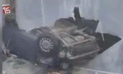 Antalya’da Feci Kaza: Otomobil Seraya Devrildi, Genç Sürücü Hayatını Kaybetti