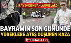 Ağlasun Kavşağında ki Kaza Nişanlı Çifte Mezar Oldu