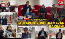 Taşkapı Köyünde Ramazan Bayramı