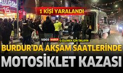 Burdur'da Akşam Saatlerinde Trafik Kazası: 1 Kişi Yaralandı