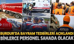 Burdur’da Bayram Tedbirleri Açıklandı: Binlerce Personel Sahada Olacak
