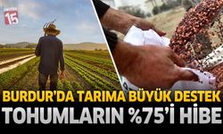 Burdur’da Tarıma Büyük Destek: Tohumların %75’i Hibe
