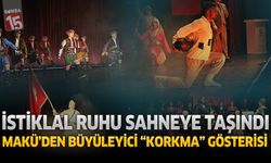 İstiklal Ruhu Sahneye Taşındı MAKÜ'den Büyüleyici "Korkma" Gösterisi