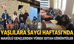 Yaşlılara Saygı Haftası'nda MAKÜ'lü Gençlerden Yürek Isıtan Görüntüler