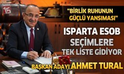 Isparta Esnaf Odaları Birlik Başkanlığı Seçimleri Yarın. Ahmet Tural Tek Aday