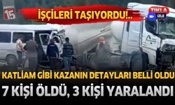 Bucak Kargı Tünelindeki Kazanın Detayları Belli Oldu