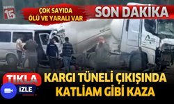 Bucak Kargı Tüneli Çıkışında İşçi Servisi İle Tır Çarpıştı