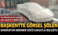 Başkentte Görsel Şölen: Burdur'un Mermer Gücü Sanatla Buluştu