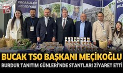 Bucak TSO Başkanı Meçikoğlu Burdur Tanıtım Günleri’nde Stantları Ziyaret Etti