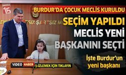 Burdur'da Çocuk Meclisi Kuruldu Seçim Yapıldı Meclis Yeni Başkanını Seçti
