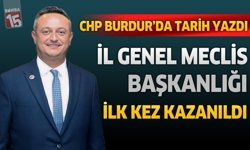 CHP Burdur'da Tarih Yazdı : İl Genel Meclis Başkanlığı İlk Kez Kazanıldı