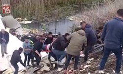 Isparta’da Kontrolden Çıkan Tır Şarampole Uçtu