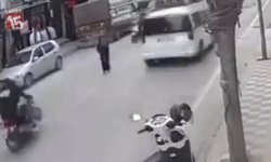 Afyonkarahisar’da Küçük Kıza Çarpan Motosiklet Sürücüsü Kaçtı
