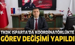TKDK Isparta’da Koordinatörlükte Görev Değişimi Yapıldı