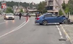 Antalya’da Direksiyon Hakimiyeti Kayboldu: 1 Yaralı