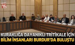 Kuraklığa Dayanıklı Tritikale İçin Bilim İnsanları Burdur’da Buluştu