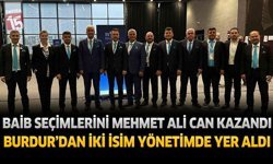 BAİB Seçimlerini Mehmet Ali Can Kazandı Burdur’dan İki İsim Yönetimde Yer Aldı