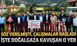 Söz Verilmişti, Çalışmalar Resmen Başladı! İşte Doğalgaza Kavuşan O Yer...