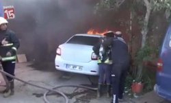 Kepez’de Yeni Açılan Tamirhane Alevlere Teslim Oldu: Milyonluk Zarar