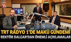 TRT Radyo 1’de MAKÜ Gündemi: Rektör Dalgar’dan Önemli Açıklamalar