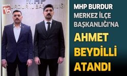 MHP Burdur Merkez İlçe Başkanlığı’na Ahmet Beydilli Atandı