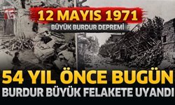 54 Yıl Önce Burdur Sallandı: 12 Mayıs 1971 Depreminin Acısı Hâlâ Hafızalarda