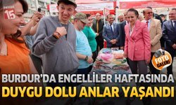 Engelliler Haftası Etkinliğinde Burdur'da Duygu Dolu Anlar
