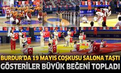 Burdur’da 19 Mayıs Coşkusu Salona Taştı: Gösteriler Büyük Beğeni Topladı
