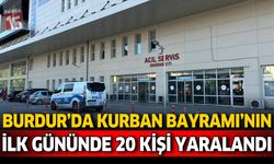 Burdur'da Kurban Bayramı'nın İlk Gününde 20 Yaralı