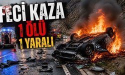 Afyon’da Takla Atan Otomobil Alev Aldı: 1 Kişi Hayatını Kaybetti, 1 Kişi Yaralandı