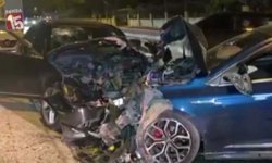 Antalya'da Feci Kaza: İki Otomobil Hurdaya Döndü