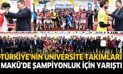 Türkiye’nin Üniversite Takımları MAKÜ’de Şampiyonluk İçin Yarıştı