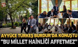 Ayyüce Türkeş Burdur’da Konuştu: “Bu Millet Hainliği Affetmez”