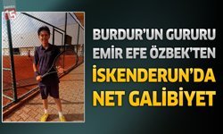Burdur’un Gururu Emir Efe Özbek’ten İskenderun’da Net Galibiyet