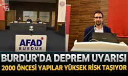 Burdur’da Deprem Uyarısı: 2000 Öncesi Yapılar Yüksek Risk Taşıyor