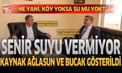 Senir Suyu vermiyor. İhalesi yapılan proje belirsizliğe sürükleniyor