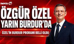 Özgür Özel’in Burdur Programı Belli Oldu. Yarın Burdur'da