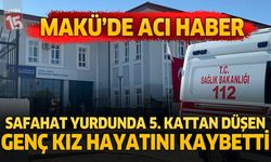 Safahat Yurdunda 5. Kattan Düşen Genç Kız Hayatını Kaybetti
